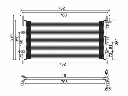 Condenser, air conditioning (359003220880)