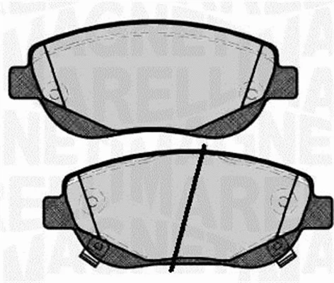 Brake Pad Set, disc brake (363916060781)