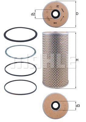 Oil Filter (154013074200)