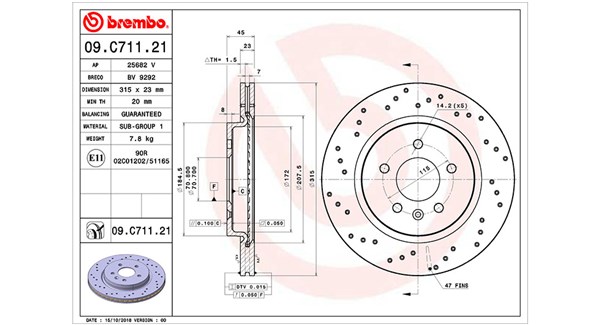 Brake Disc (360406171501)