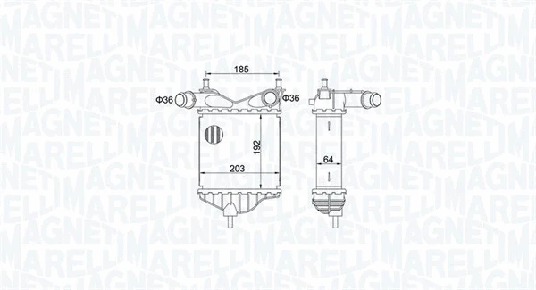 Charge Air Cooler (351319204080)