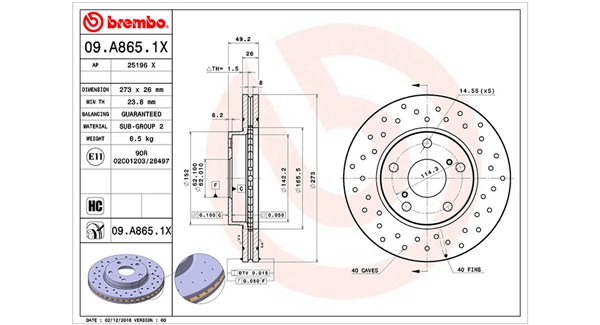 Brake Disc (360406132002)