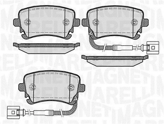 Brake Pad Set, disc brake (363916060603)