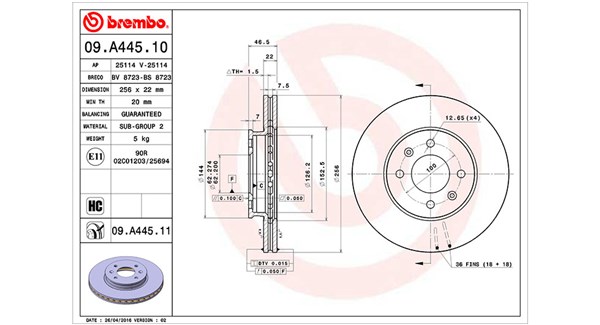 Brake Disc (360406071900)