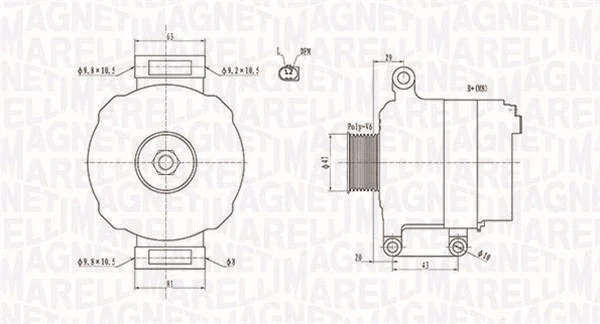 Alternator (063731867010)