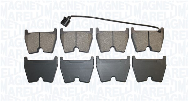 Brake Pad Set, disc brake (363916061291)