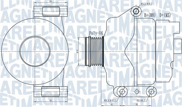 Alternator (063732132010)