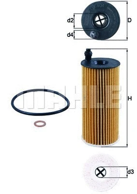 Oil Filter (154705166320)