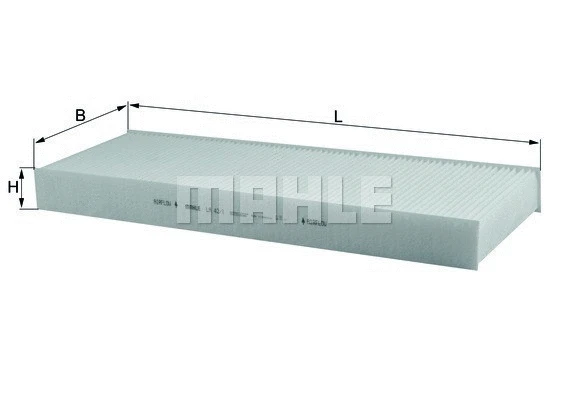Filter, cabin air (154064178510)