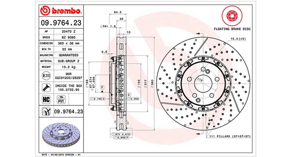 Brake Disc (360406129003)