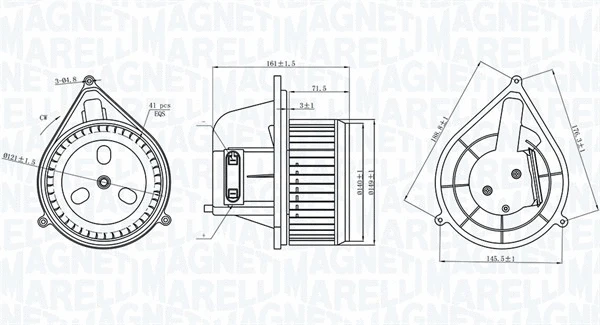 Interior Blower (069412206010)