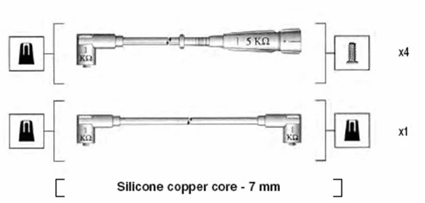 Ignition Cable Kit (941155090746)