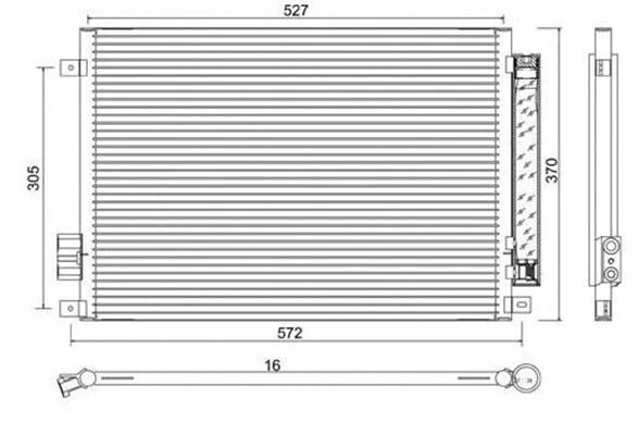 Condenser, air conditioning (359003220580)