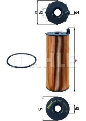 Oil Filter (154070551812)