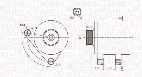 Alternator (063731674010)