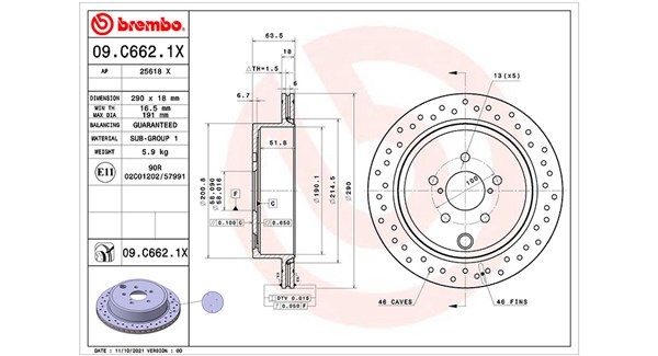 Brake Disc (360406177002)