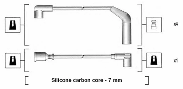 Ignition Cable Kit (941155060744)