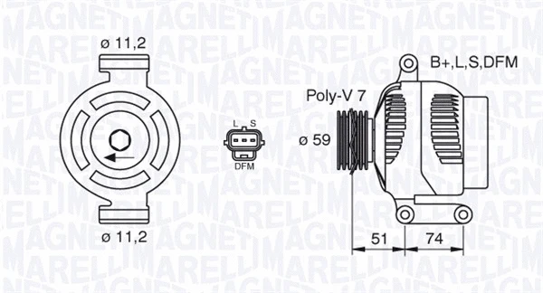 Alternator (063380007010)