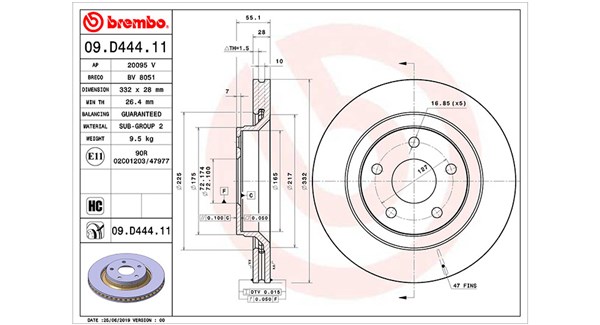 Brake Disc (360406170801)