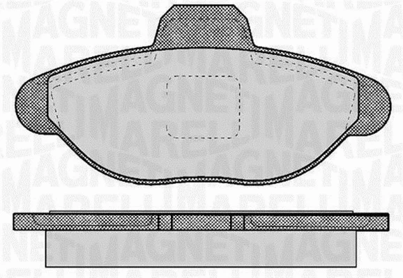 Brake Pad Set, disc brake (363916060223)