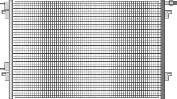 Condenser, air conditioning (350203439000)