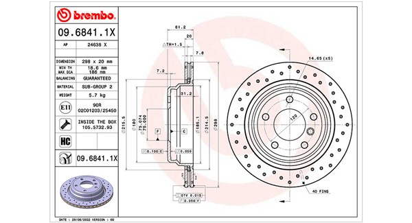 Brake Disc (360406175702)