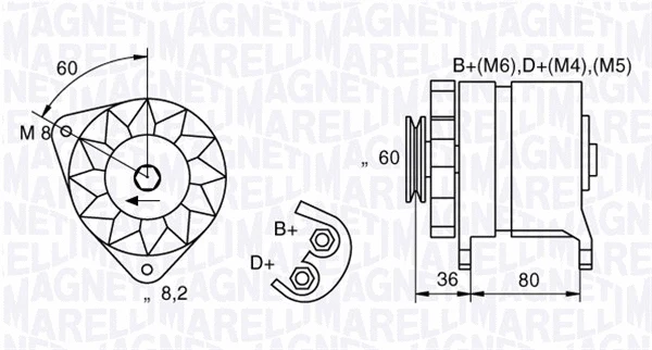 Alternator (054022604010)