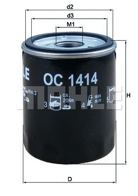 Oil Filter (154072431246)