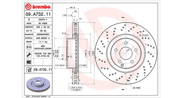 Brake Disc (360406113301)