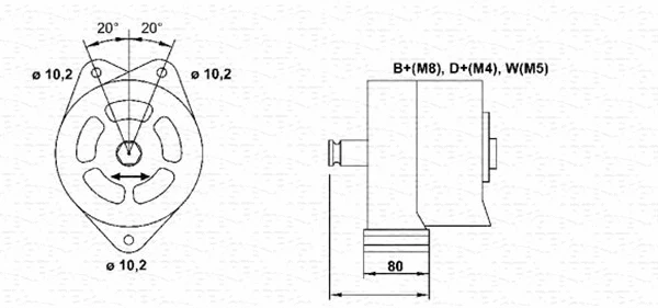 Alternator (943356685010)