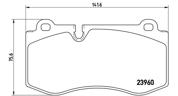 Brake Pad Set, disc brake (363700550074)