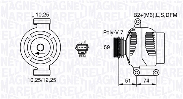 Alternator (063533251000)