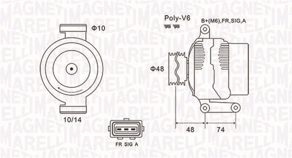 Alternator (063732034010)