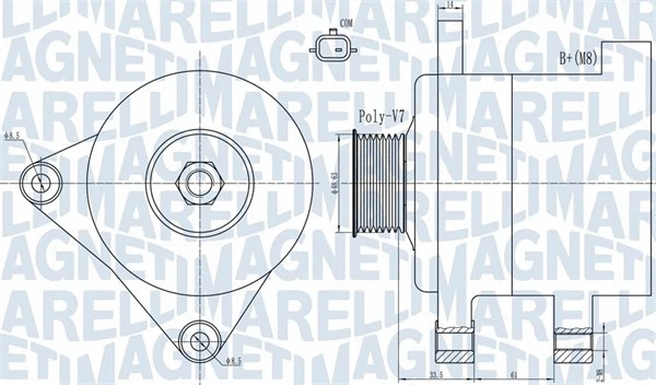 Alternator (063732101010)