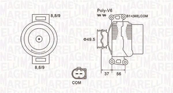 Alternator (063732038010)