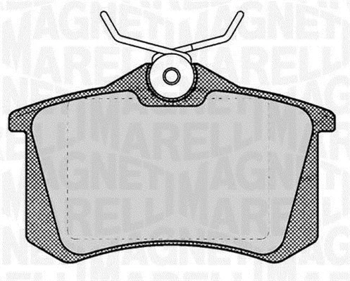 Brake Pad Set, disc brake (363916060131)