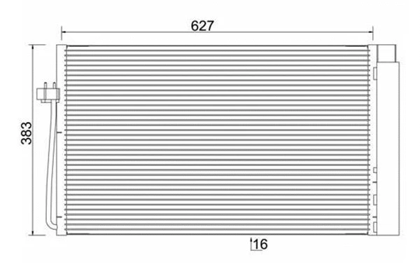 Condenser, air conditioning (359003220280)