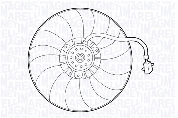 Fan, engine cooling (069422476010)