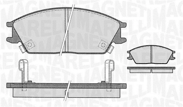 Brake Pad Set, disc brake (363916060459)