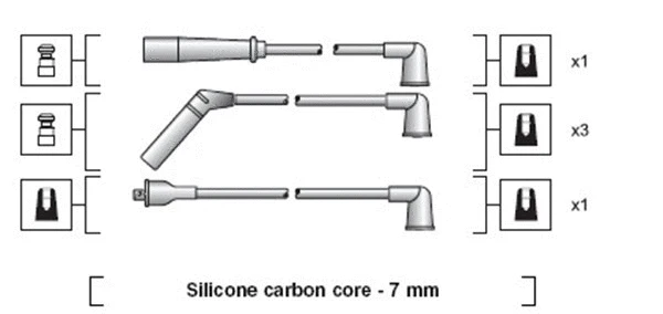 Ignition Cable Kit (941318111166)