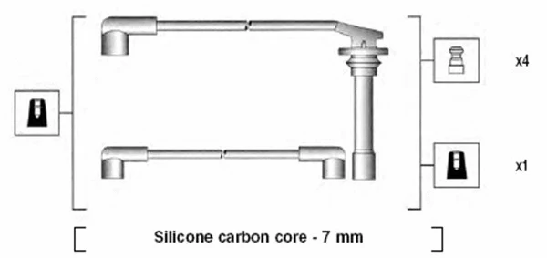 Ignition Cable Kit (941295010851)