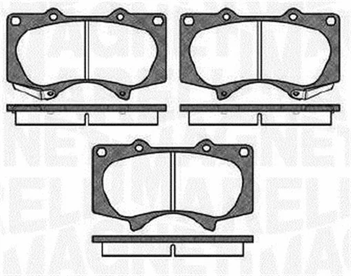 Brake Pad Set, disc brake (363916060409)