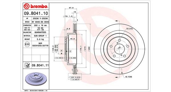 Brake Disc (360406124000)