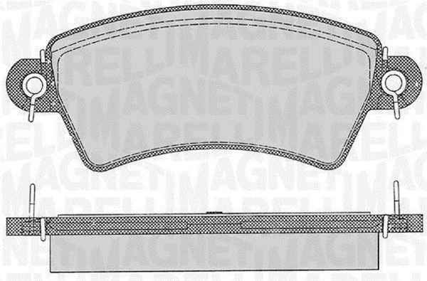 Brake Pad Set, disc brake (363916060537)