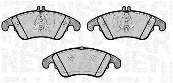 Brake Pad Set, disc brake (363916060654)