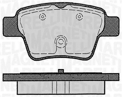 Brake Pad Set, disc brake (363916060179)