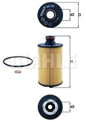 Oil Filter (154072436541)