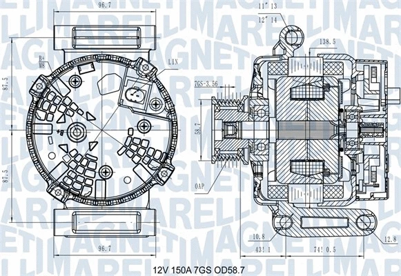 Alternator (063731557610)