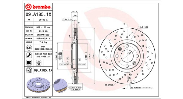 Brake Disc (360406070002)