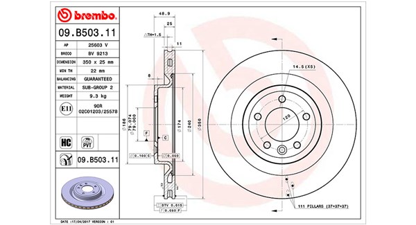 Brake Disc (360406147401)
